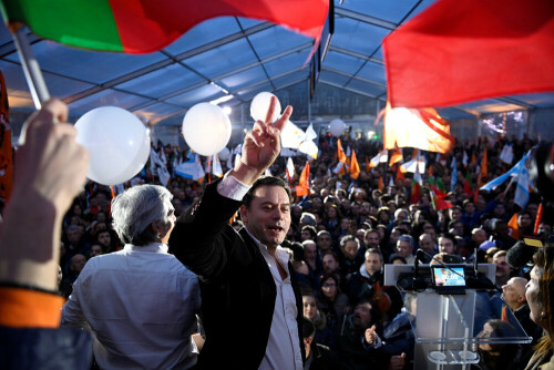 Campaigning wraps up for tight Portugal snap election
