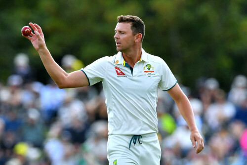 Josh Hazlewood stars as Australia dominate day one against NZ