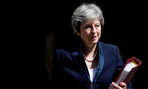 Former British PM Theresa May to stand down at next election