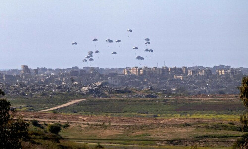 US conducts 5th airdrop of food to Gaza
