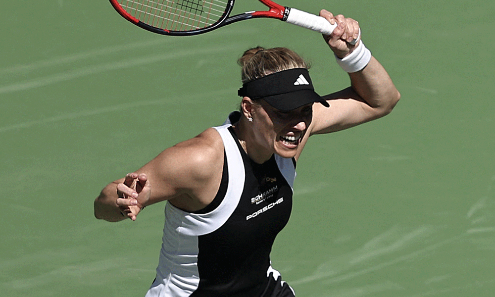 Angelique Kerber continues returning to form at Indian Wells
