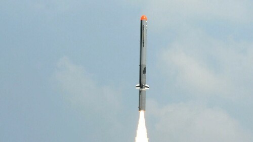 India tests missile capable of carrying multiple nuclear warheads