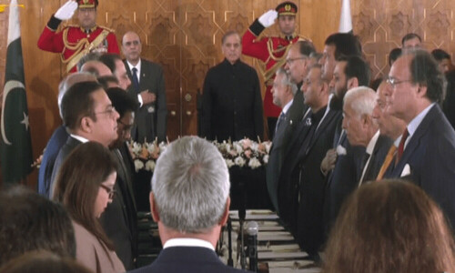 Here is PM Shehbaz’s cabinet: ministers and their portfolios Here is PM Shehbaz’s cabinet: ministers and their portfolios