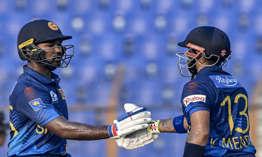 Liyanage, Mendis guide Sri Lanka to 255 all out against Bangladesh