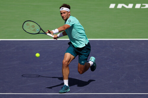 Casper Ruud Ruud rallies past Gael Monfils, into Indian Wells quarters