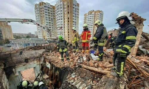 Russia strikes TV infrastructure in northeastern Ukraine