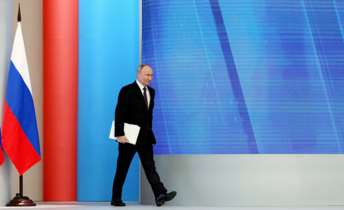 Putin is master of all he surveys as Russians head to polls