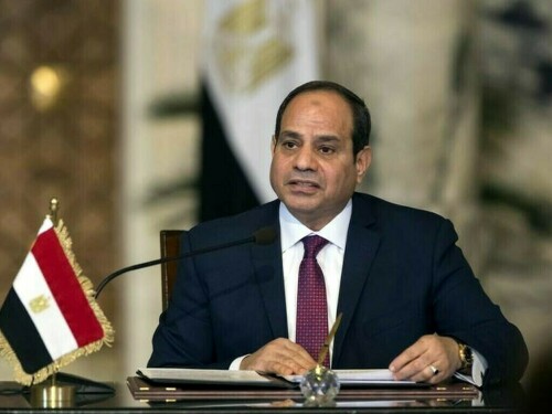 Egypt is striving to secure a ceasefire in Gaza, Sisi says