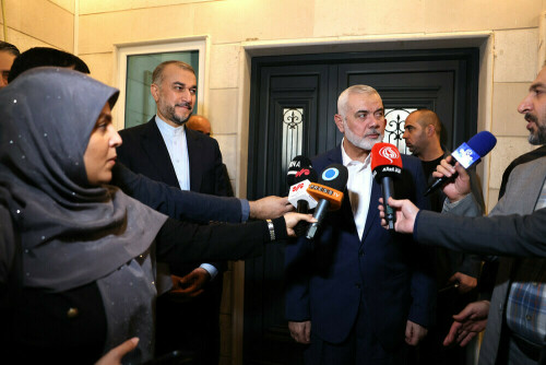 Hamas leader Haniyeh visits Iran: state media