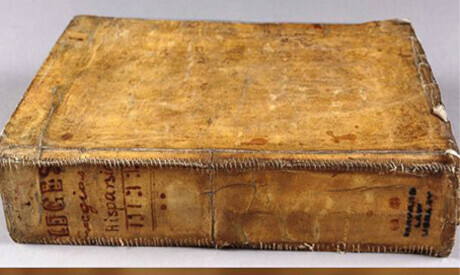 Harvard library removes human skin from book binding