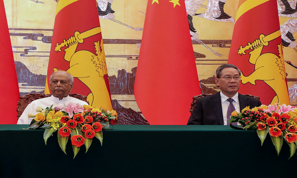 China reaffirms financial support for Sri Lanka
