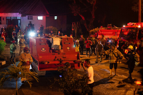 Fire at Indonesian ammunition depot extinguished, military says