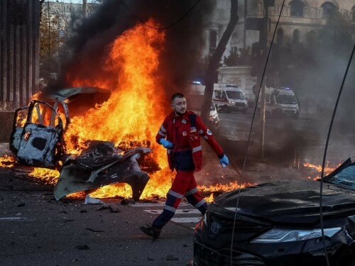 Car bomb kills Russian-appointed official in east Ukraine