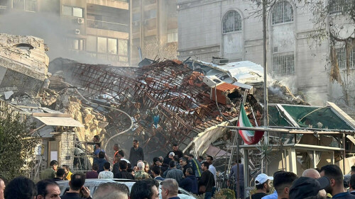 Guards among 8 reported killed as Israel strikes Iran consular annex in Syria
