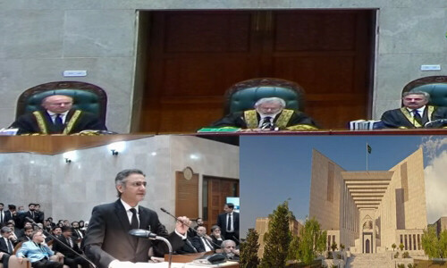 IHC judges&rsquo; accusations: SC adjourns suo motu hearing