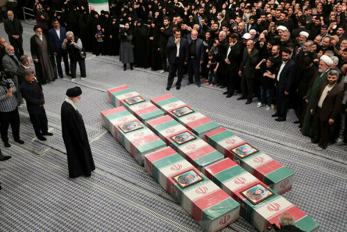 Iran&rsquo;s Khamenei says Israel &lsquo;must be punished&rsquo; for Syria embassy attack