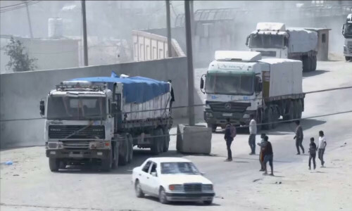 Israel and U.N. disagree over Gaza aid figures