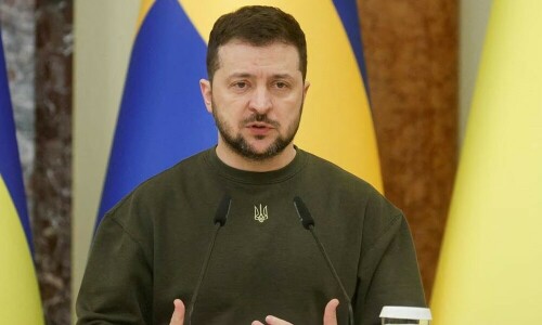 Ukraine&rsquo;s Zelenskiy arrives in Lithuania for summit, war in focus