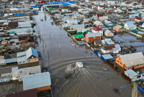 Water level rises sharply in Russia&rsquo;s Kurgan region