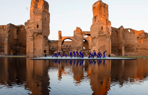 Ballet hails the return of water to Rome&rsquo;s ancient Caracalla baths