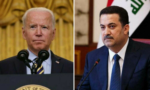 Biden to meet Iraqi PM as Middle East tensions soar