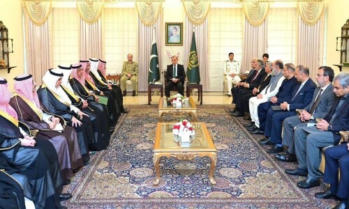 سعودی عرب کے وزیر خارجہ سے وزیراعظم کی ملاقات