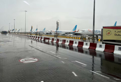 Dubai International Airport says it is experiencing significant disruption due to bad weather