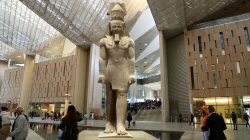 Egypt reclaims 3,400-year-old stolen statue of King Ramses II