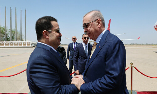 Turkiye&rsquo;s Erdogan in Iraq to push for reset of ties, cooperation against PKK