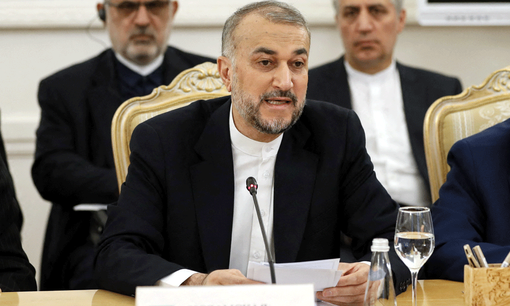 Iran&rsquo;s foreign minister calls EU sanctions &lsquo;regrettable&rsquo;