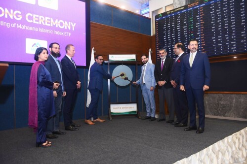 PSX formally marks listing of Mahaana Islamic Index ETF in gong ceremony