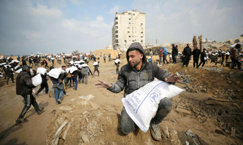 Biden says Israel must allow aid to Palestinians &lsquo;without delay&rsquo;