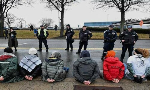 93 arrested at LA university pro-Palestinian protest for trespassing