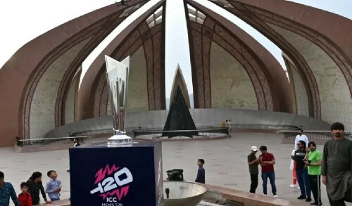 T20 World Cup 2024 trophy arrives in Pakistan