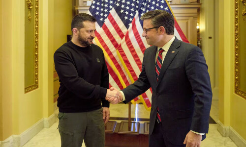 Zelenskiy thanks Johnson, Schumer for helping get US aid bill passed