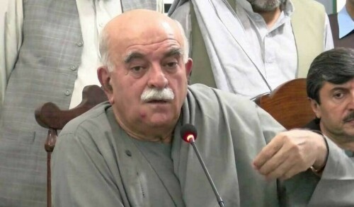 Quetta court issues arrest warrant for Mahmood Khan Achakzai