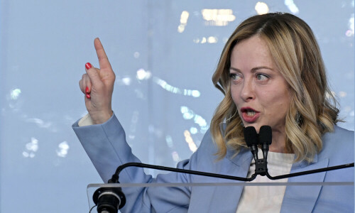 Italian PM Meloni says will stand in EU Parliament elections
