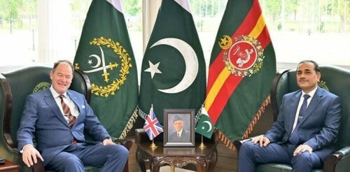COAS Munir, UK counterpart discuss measures to further elevate bilateral defence relations