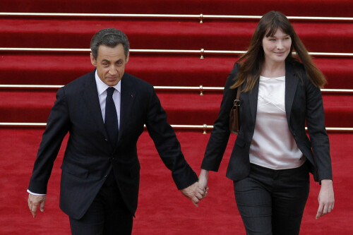 Wife of ex-French president Sarkozy suspect in witness tampering case