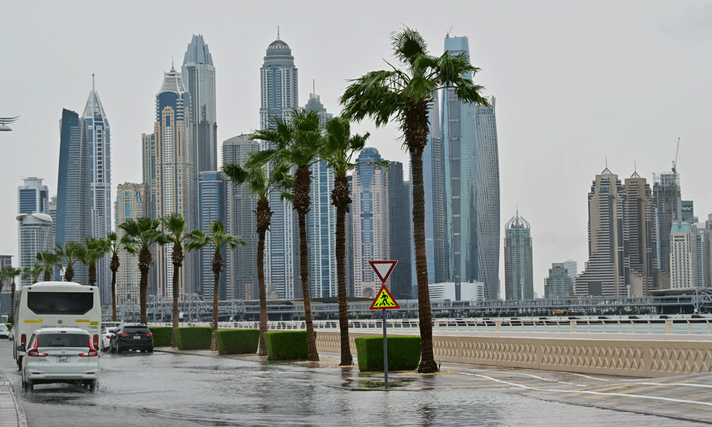Schools, offices shut as heavy rain returns to desert UAE