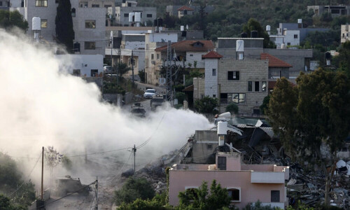Israel army says five Palestinians killed in West Bank raid