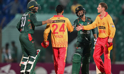 Bangladesh cruise to six-wicket win over Zimbabwe
