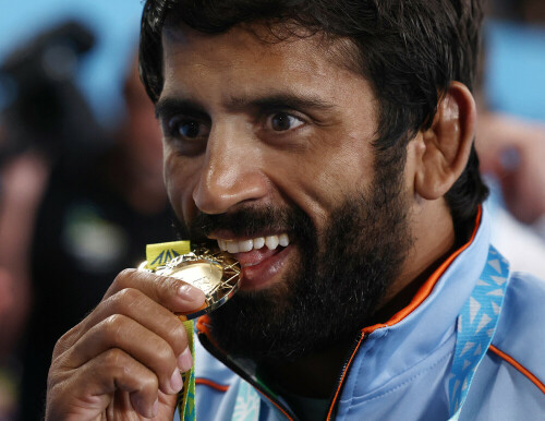 Indian protest wrestler Punia suspended for avoiding dope test