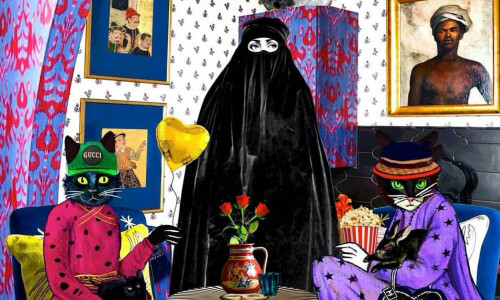 &lsquo;Beygumbano&rsquo; talks colonialism and capitalism at World Art Dubai 2024