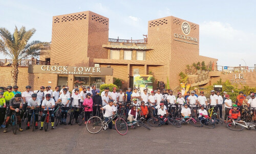 ABL organises cycling event in Karachi