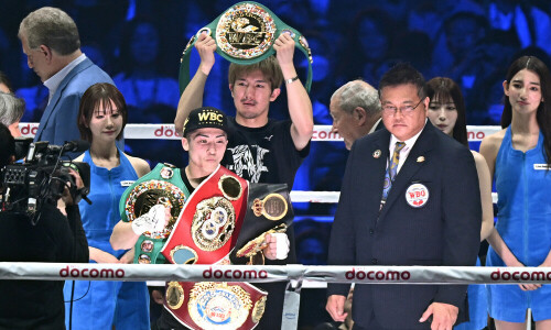 Japan&rsquo;s Inoue stops Nery to defend super-bantamweight titles