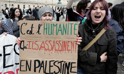 Dozens detained at Paris pro-Palestinian university protest