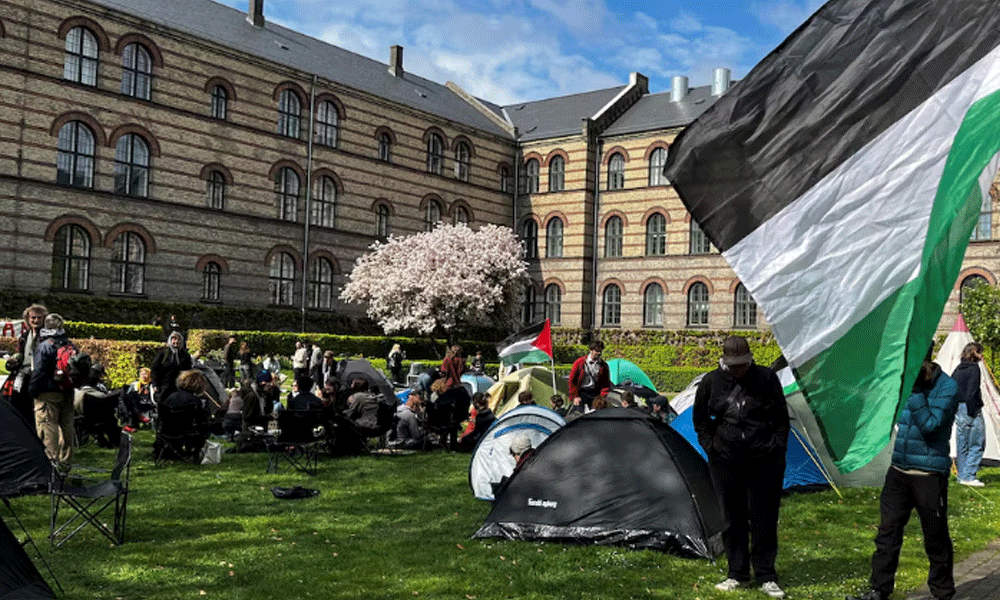 Brussels University to file police complaint over student violence in Gaza protest