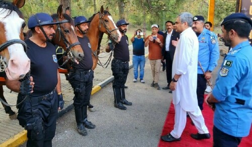 Interior Minister Naqvi inaugurates Margalla Trails Patrol Unit