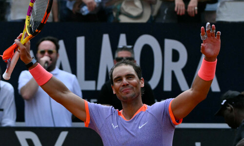 Nadal squeezes past qualifier Bergs in Rome opener